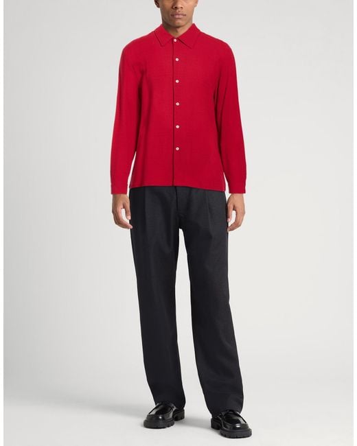 Camicia di Séfr in Red da Uomo