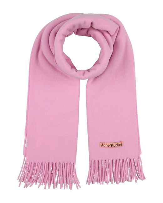 Acne Pink Scarf