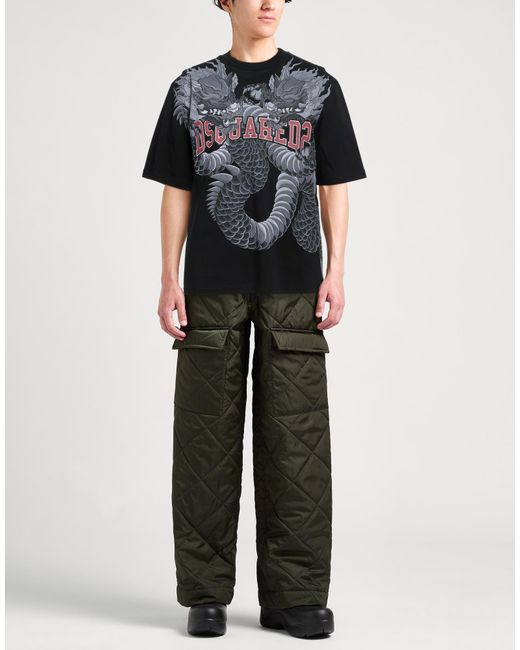 Camiseta DSquared² de hombre de color Black
