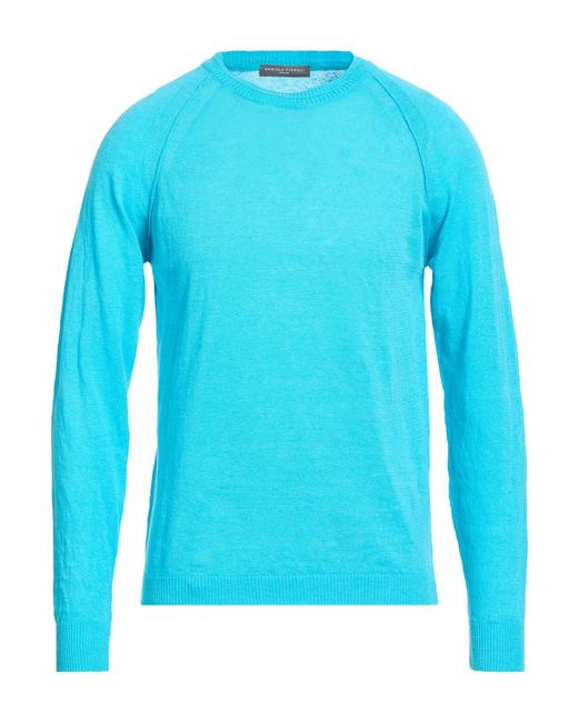 Daniele Fiesoli Blue Sweaters for men