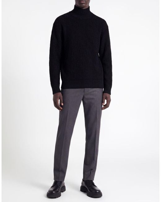 Paolo Pecora Black Turtleneck for men