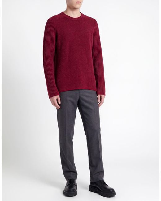 Alpha Studio Red Sweater Wool, Polyamide, Cashmere, Elastane for men