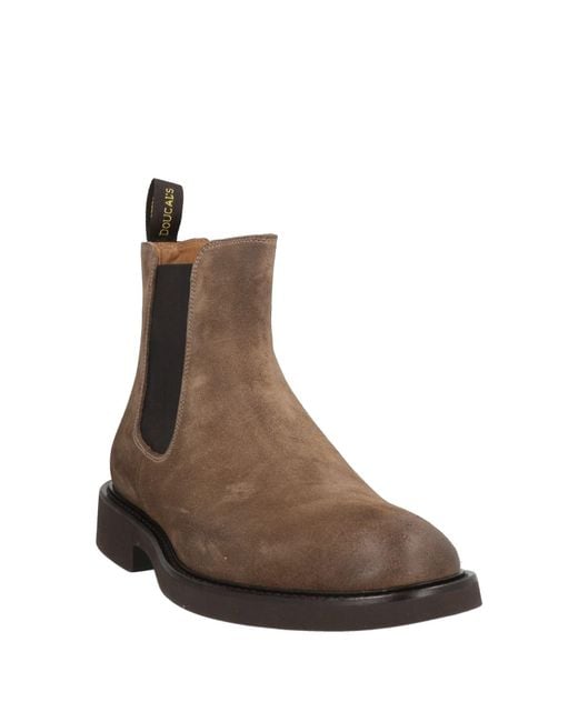 Doucal's Brown Ankle Boots for men
