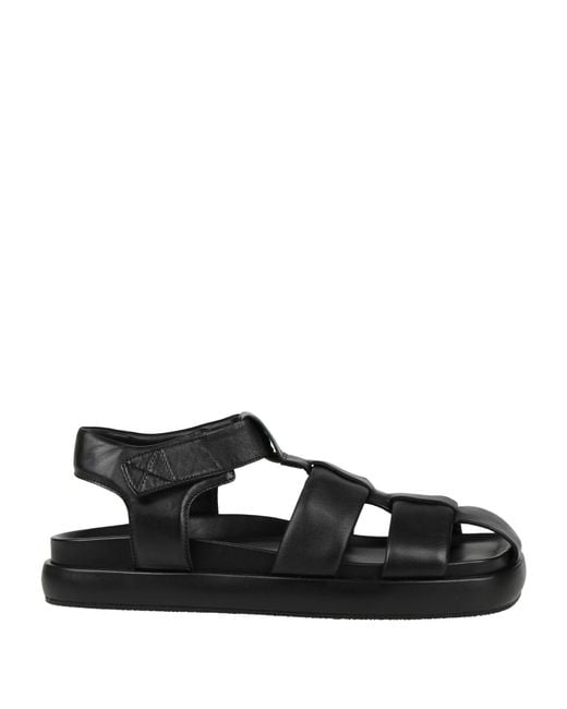 Elena Iachi Black Sandals