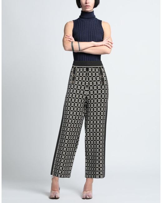 Elisabetta Franchi White Trouser