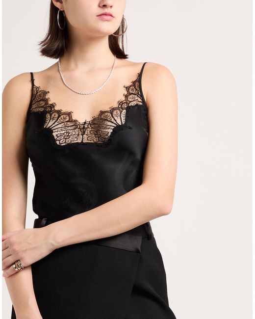 Coperni Black Top Acetate, Silk