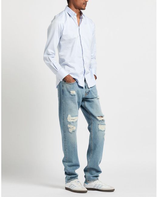 Pantalon en jean John Richmond pour homme en coloris Blue