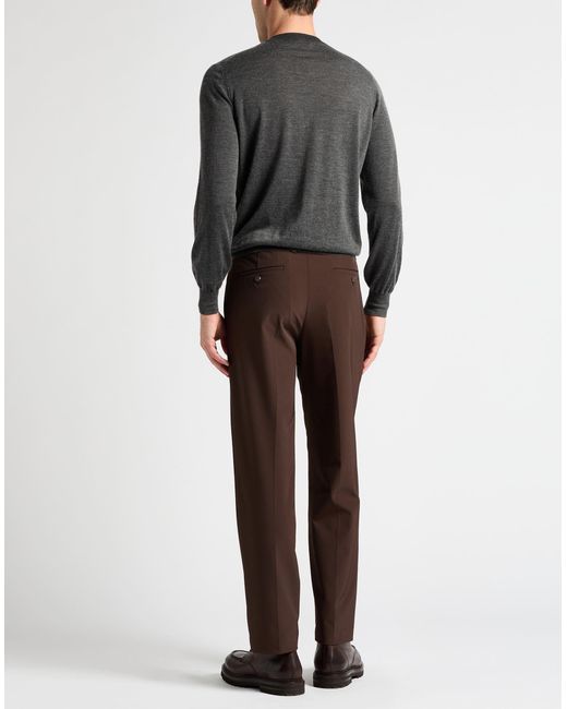 Brunello Cucinelli Gray Sweater Cashmere, Silk for men
