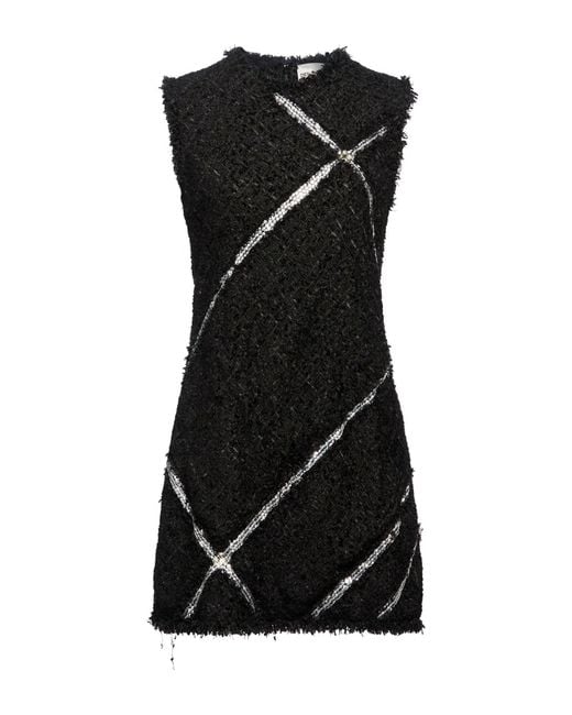 DES_PHEMMES Black Mini Dress