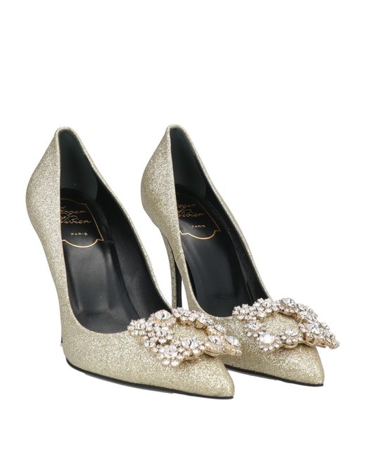 Roger Vivier Metallic Pumps