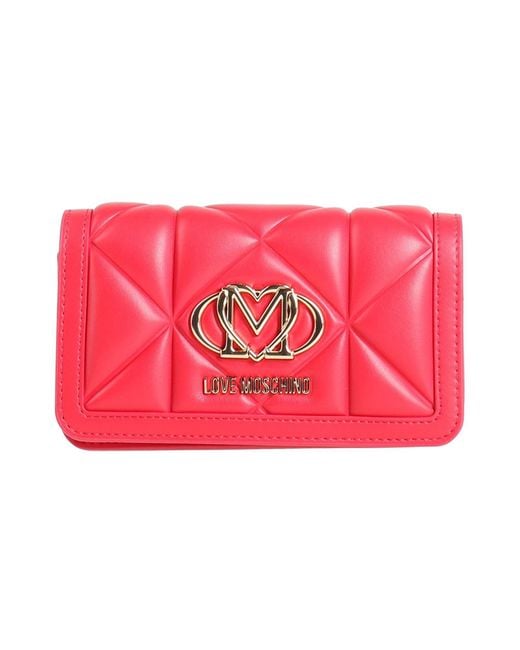 Love Moschino Red Handbags