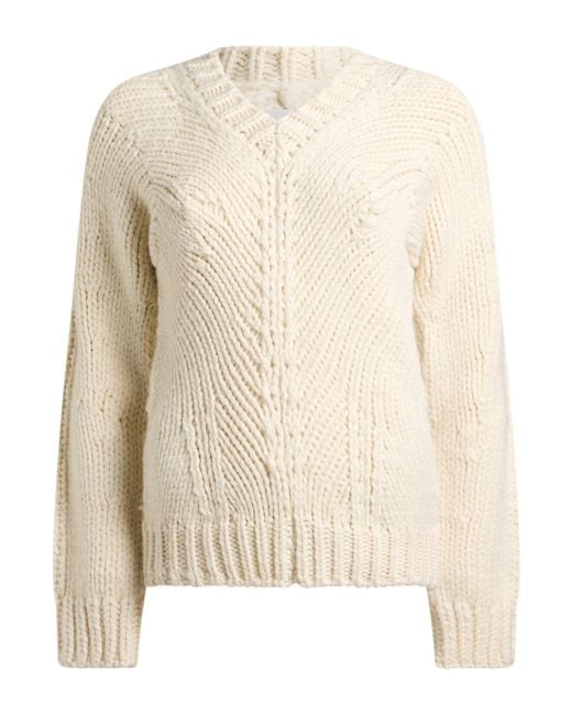 Jil Sander Natural Ivory Sweater Virgin Wool, Alpaca Wool