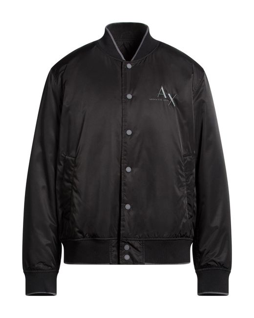ARMANI EXCHANGE Black Jacket for men