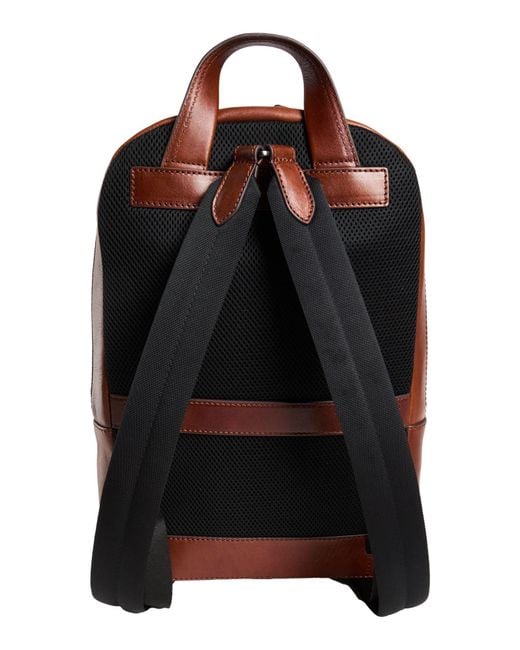 The Bridge Brown Backpack Cow Leather for men