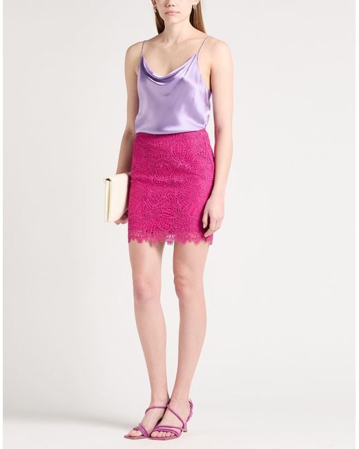 Patrizia Pepe Pink Mini Skirt