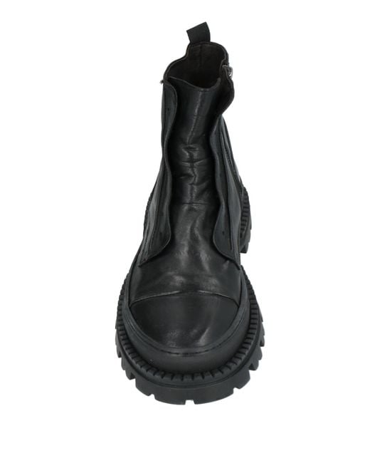 Pawelk's Black Ankle Boots for men