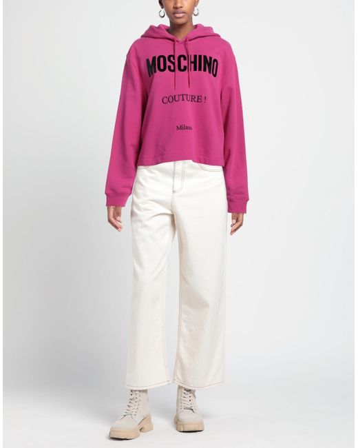 Moschino Pink Sweatshirt