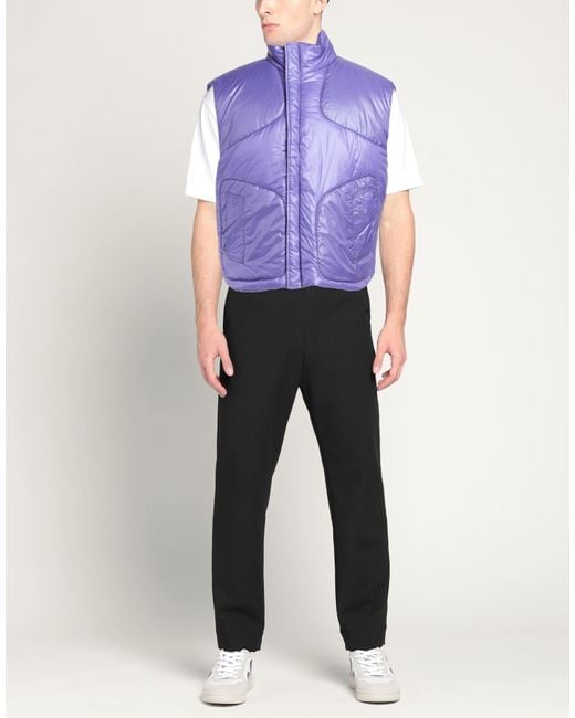 Paria Farzaneh Purple Vest Polyamide for men