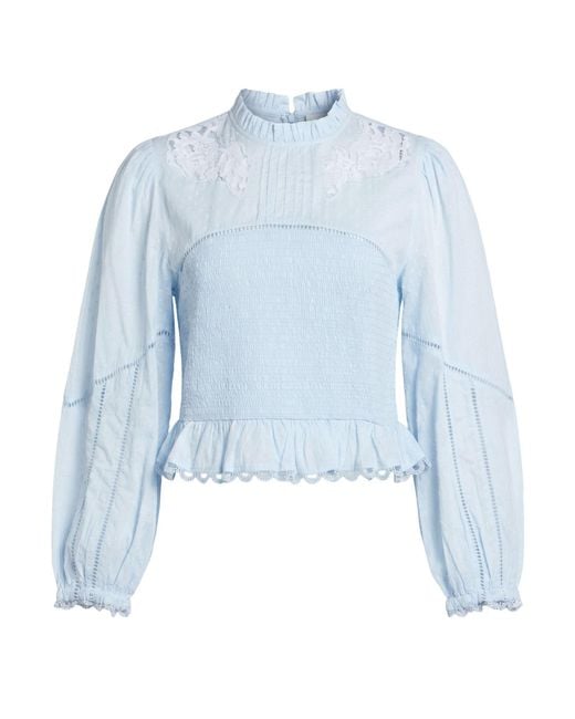 EMMA & GAIA Blue Top