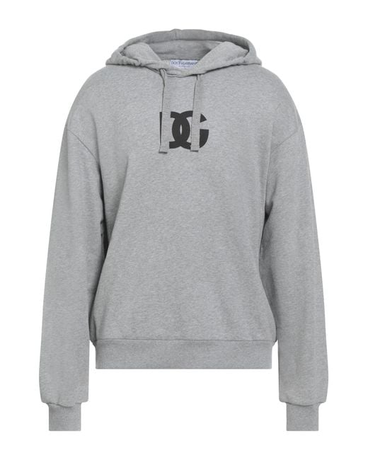 Dolce & Gabbana Gray Sweatshirt for men
