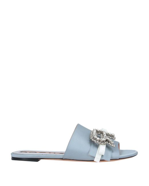 sky blue sandals