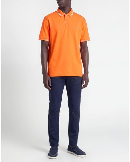 Polo Harmont & Blaine de hombre de color Orange
