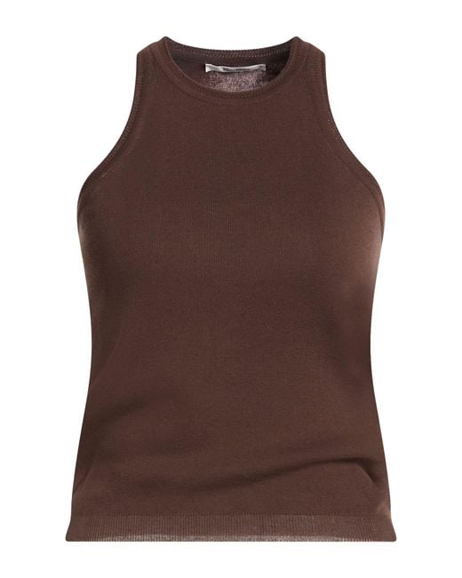 Max Mara Brown Top