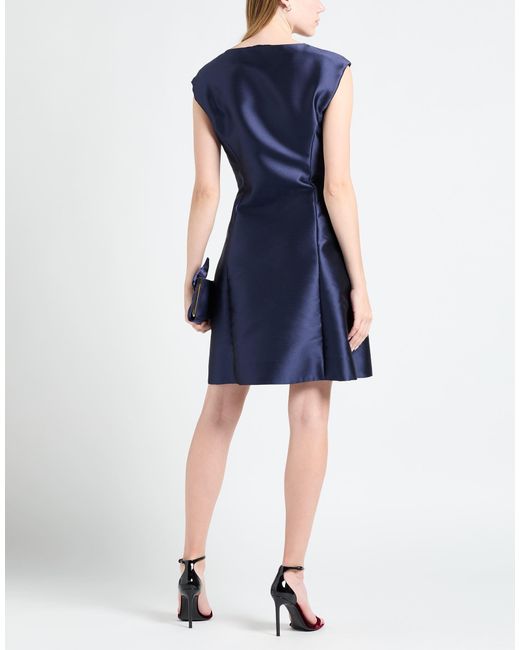 Alberta Ferretti Blue Mini Dress