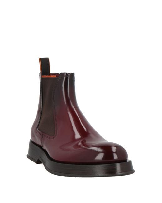 Santoni Brown Ankle Boots for men
