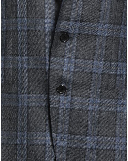 Caruso Blue Blazer Wool for men