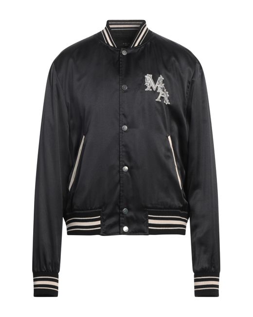 Amiri Black Jacket Polyester for men