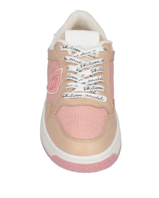 Philippe Model Pink Sneakers
