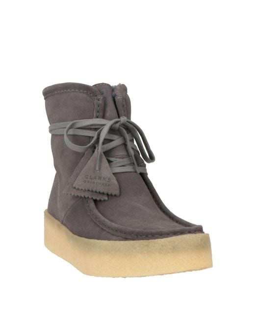 Clarks Brown Ankle Boots
