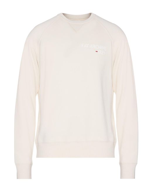 FAY ARCHIVE White Sweatshirt for men
