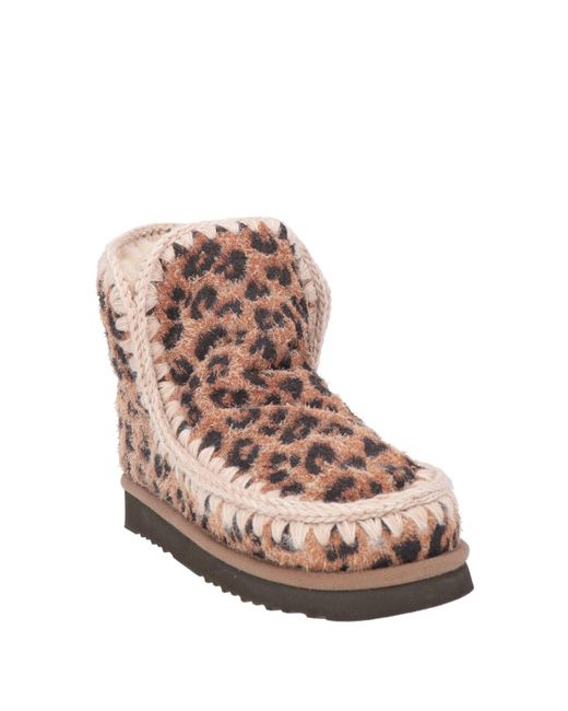 Mou Brown Ankle Boots