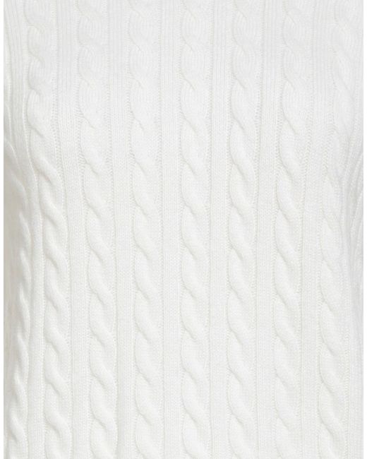 Brunello Cucinelli White Sweaters