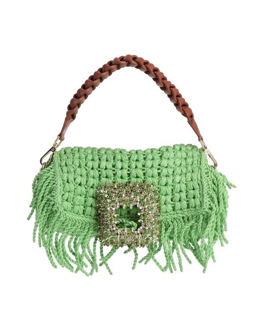 Gedebe Green Handbag