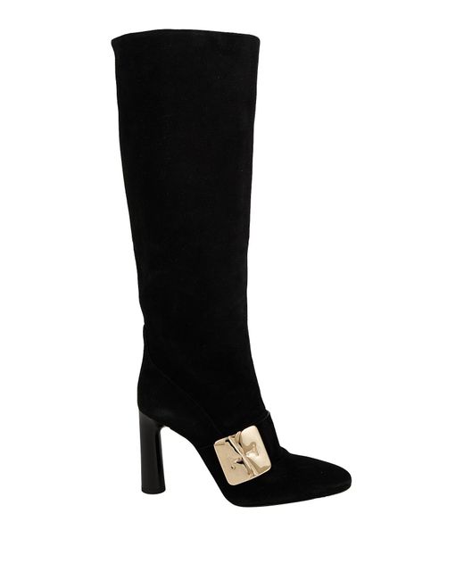 Fabi Black Boot Leather