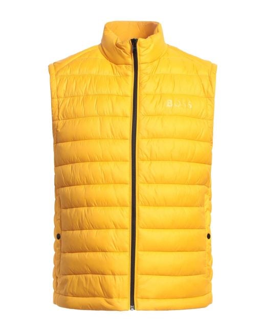 Boss Yellow Vest Polyamide for men
