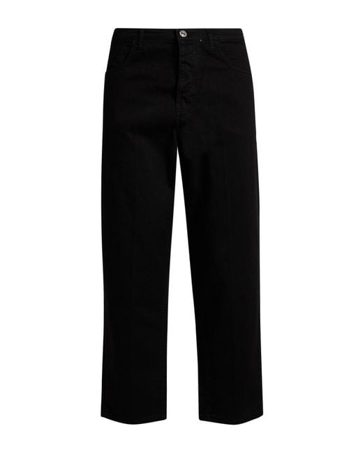 Yes London Black Trouser for men