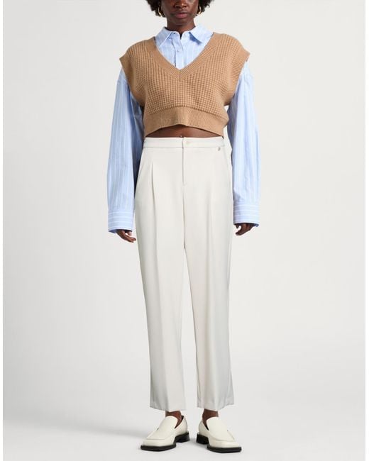 Liu Jo White Trouser