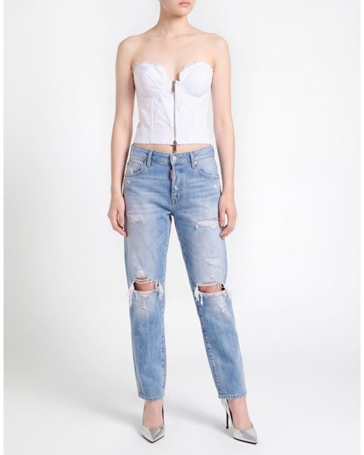Top DSquared² en coloris White