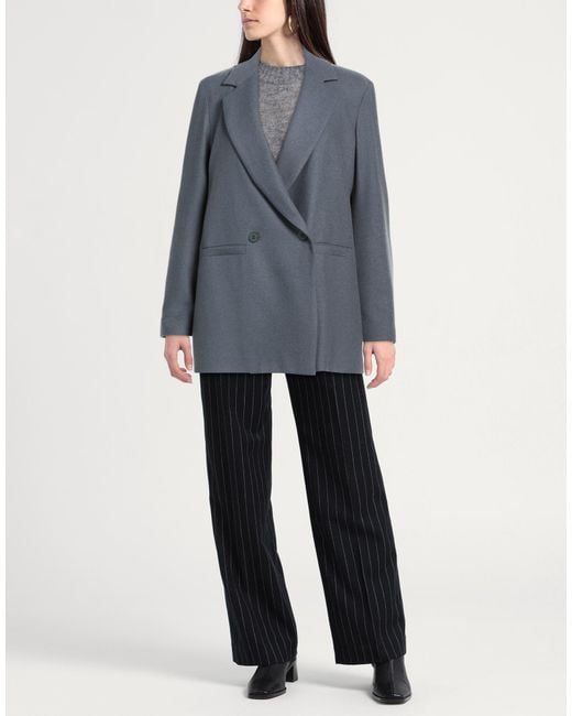 Niu Blue Blazer Polyester, Viscose, Wool, Elastane