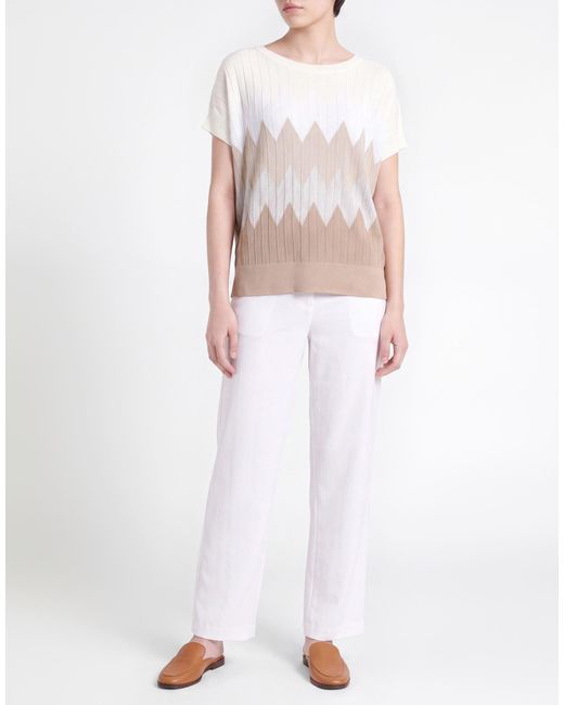 Le Tricot Perugia White Jumper