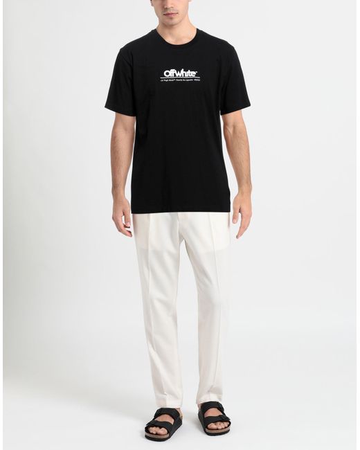 Off-White c/o Virgil Abloh Black T-shirt for men