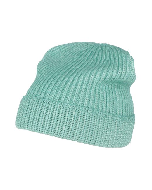 FILIPPO DE LAURENTIIS Green Hat for men