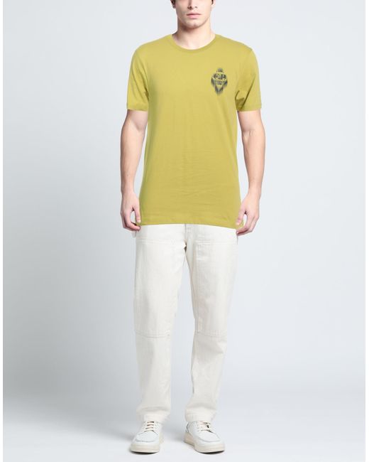 C P Company Yellow T-shirt for men