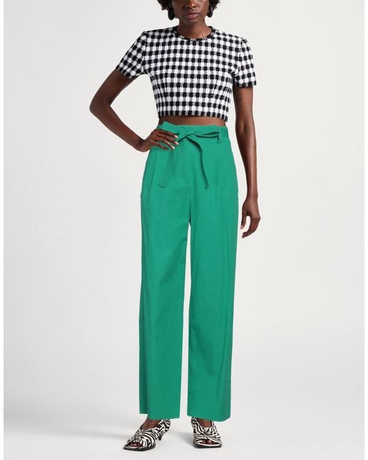 Suncoo Green Pants Cotton