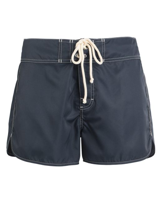 Jil Sander Blue Beach Shorts And Trousers