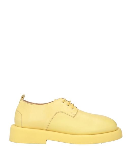 Marsèll Yellow Lace-up Shoes